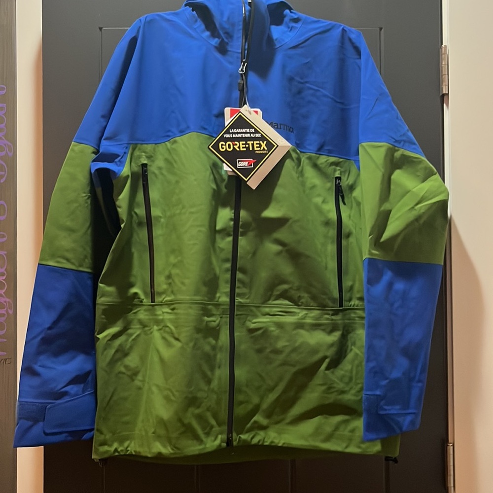 NWT Marmot Gore-Tex Men’s Orion Jacket $500, sold out in this size and color!